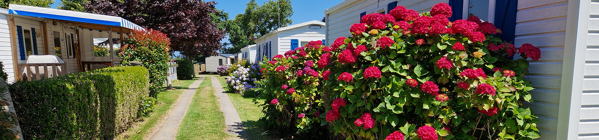 Location de mobil-home en Bretagne au camping La Petite Ville